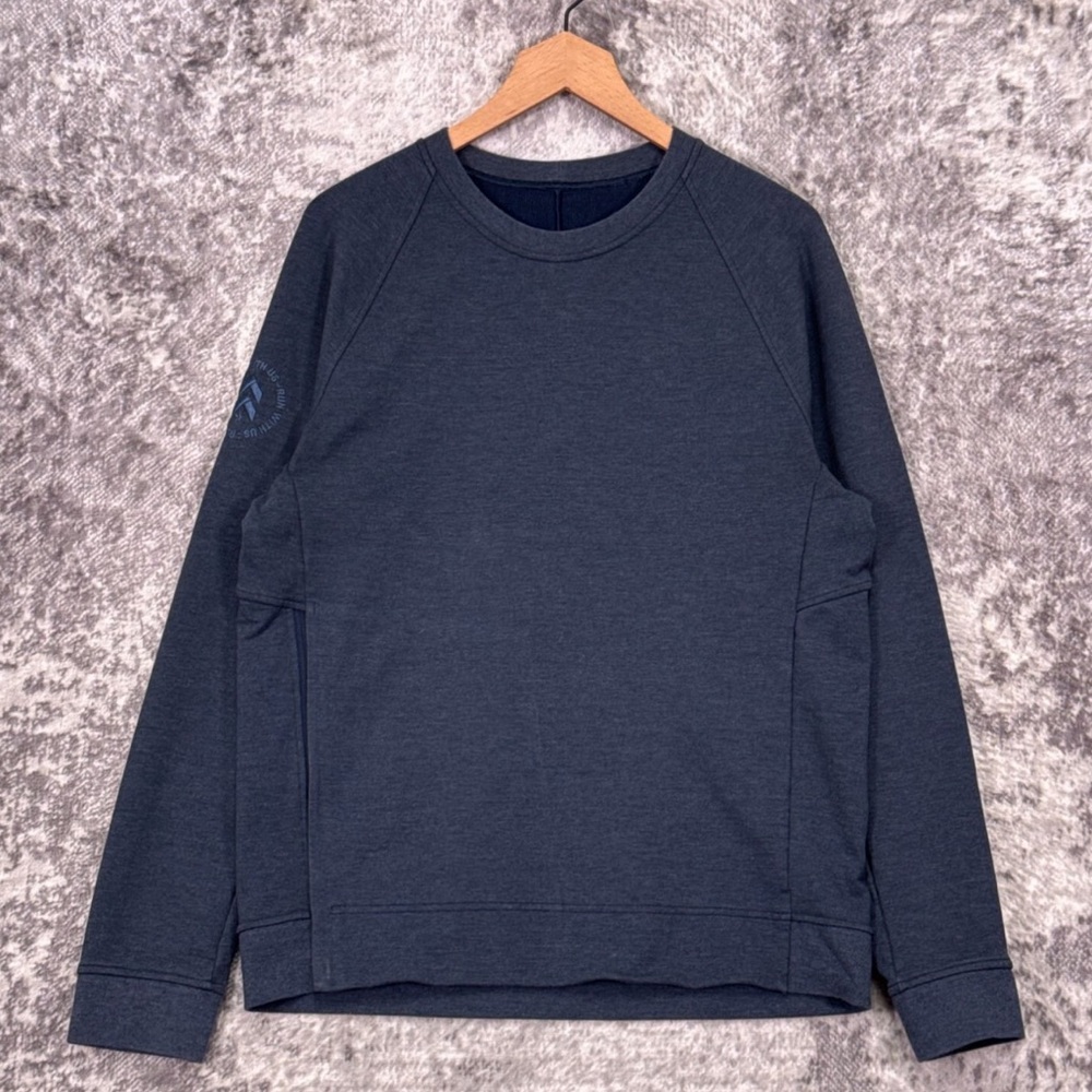 Lululemon Women’s City Crewneck Pullover Sweatshirt with Side Zipper Small